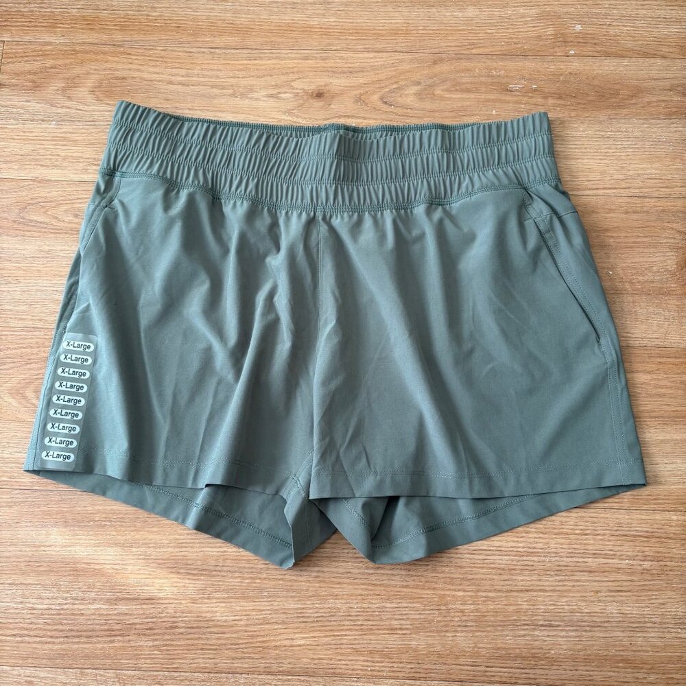 Free Fly Pull-On High Rise Breeze Short Agave Green NWT Women’s Size XL